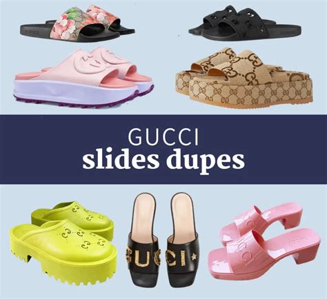 gucci slides dupe amazon|le chic street gucci dupe.